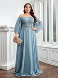 Vestido Celeste