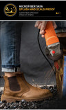 Botas elegantes de seguridad con punta de acero
