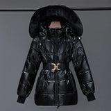 Abrigo impermeable con capucha Melanie