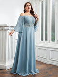 Vestido Celeste