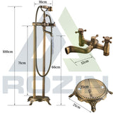 Grifo de pie bañera Atlass