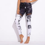 Leggings Dark Flower