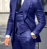 Traje ajustado de 3 piezas Business class