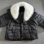 Vera Goose Down Jacket with Fox Fur Collar
