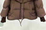 Vera Goose Down Jacket with Fox Fur Collar