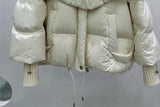 Vera Goose Down Jacket with Fox Fur Collar