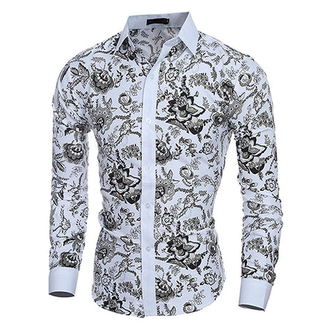 Camisa hombre floral