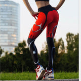 Red dvl leggings 