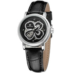 Reloj Feminino Automatico Cuero