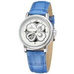 Reloj Feminino Automatico Cuero