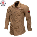 Fredd Marshall Camisa militar hombre