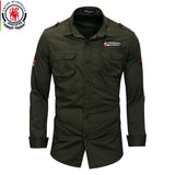 Fredd Marshall Camisa militar hombre