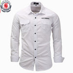 Fredd Marshall Camisa militar hombres