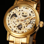 Reloj metalico feminino