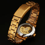 Reloj metalico feminino
