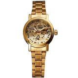 Reloj metalico feminino