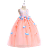 Vestido Flowers Rain (3-12 años)