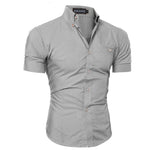 Camisa hombre manga corta