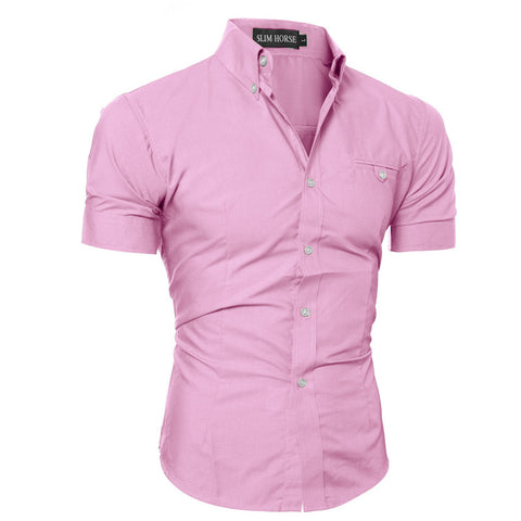 Camisa hombre manga corta