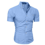 Camisa hombre manga corta