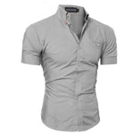 Camisa hombre manga corta