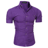 Camisa hombre manga corta