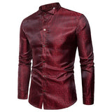 Camisa hombres seda