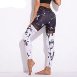 Leggings Dark Flower